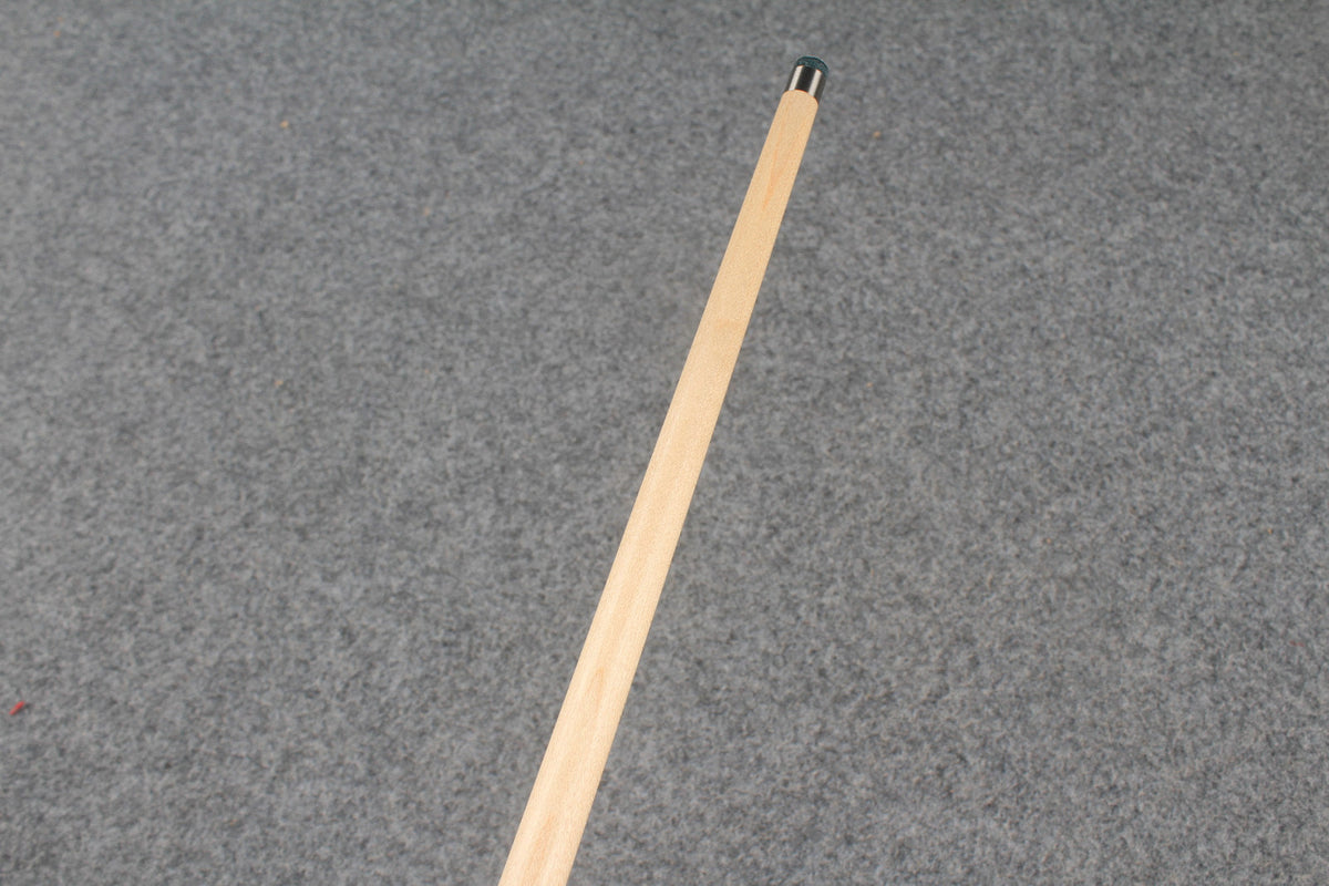 1 piece maple snooker cue # 8735 WOODS CUES