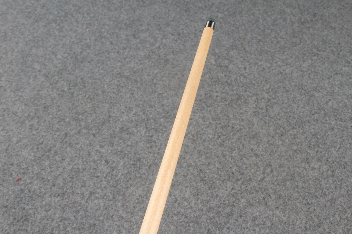 1 piece maple snooker cue # 8736 WOODS CUES