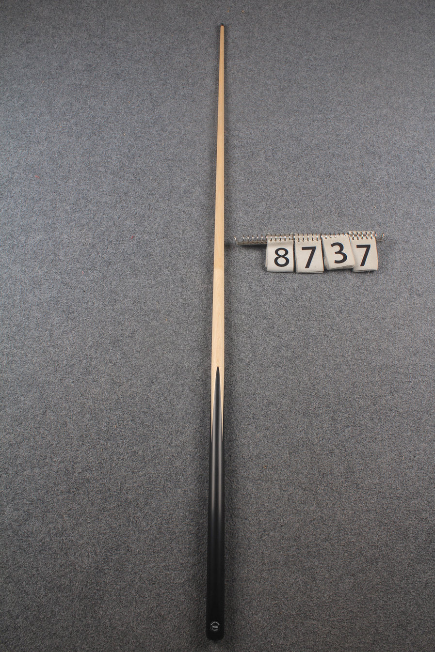 1 piece maple snooker cue # 8737 WOODS CUES