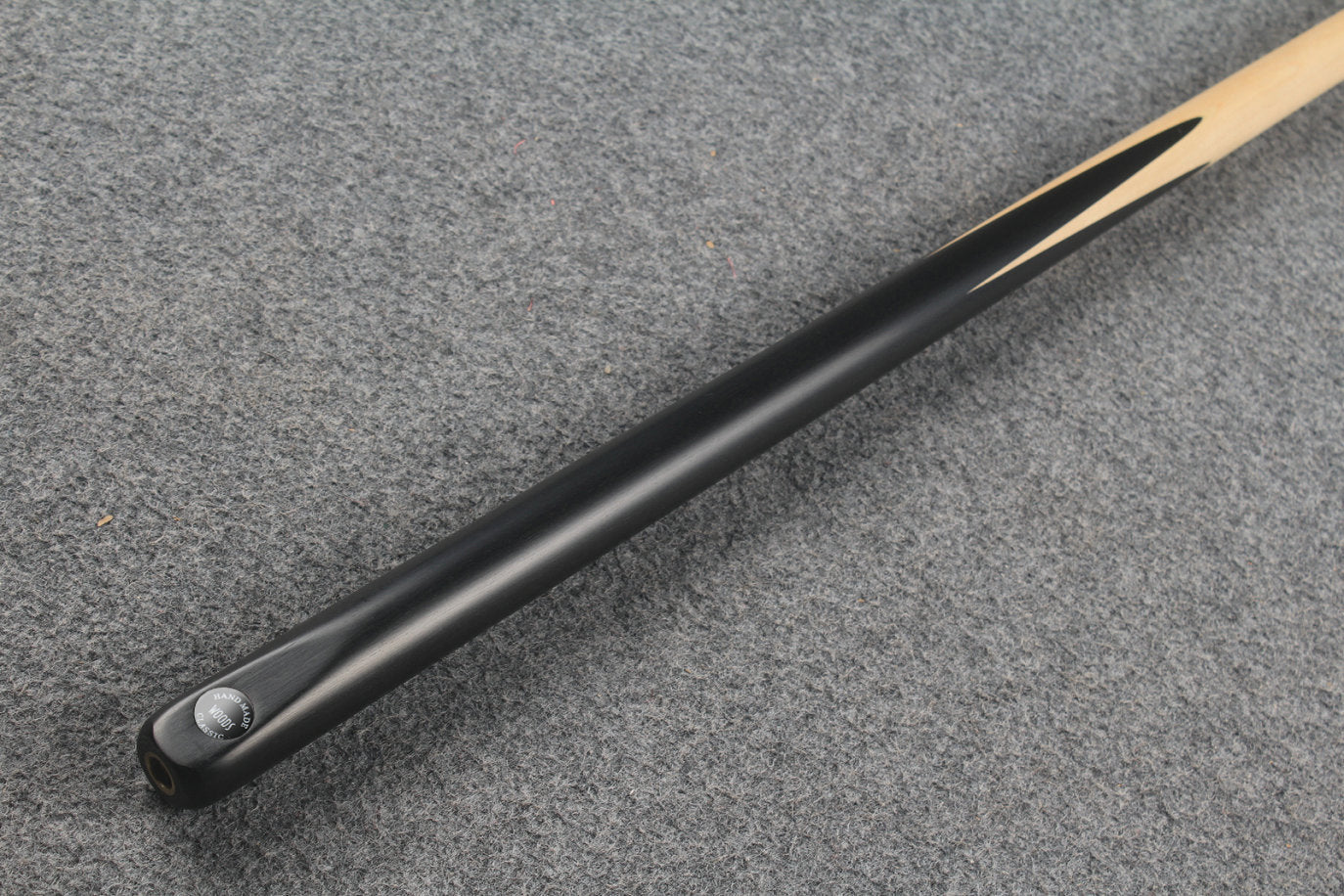 1 piece maple snooker cue # 8737 WOODS CUES