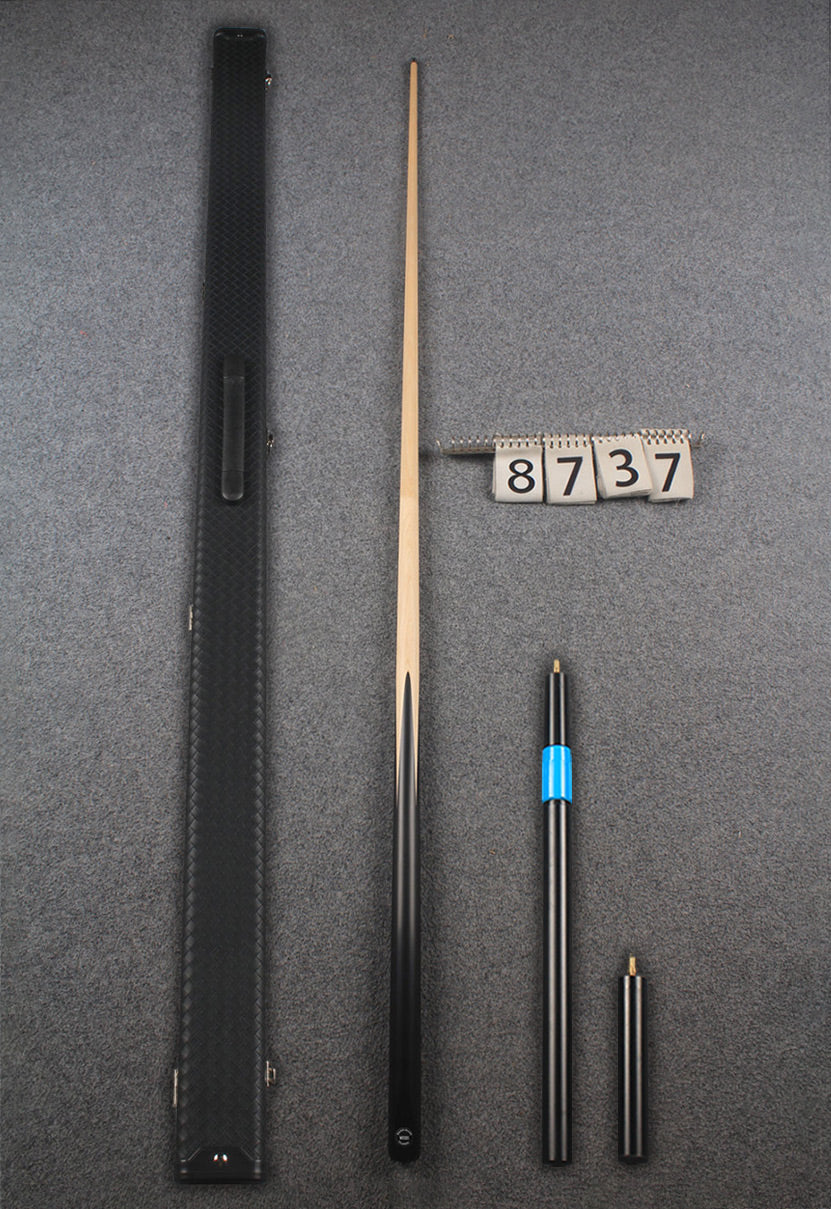 1 piece maple snooker cue # 8737 WOODS CUES