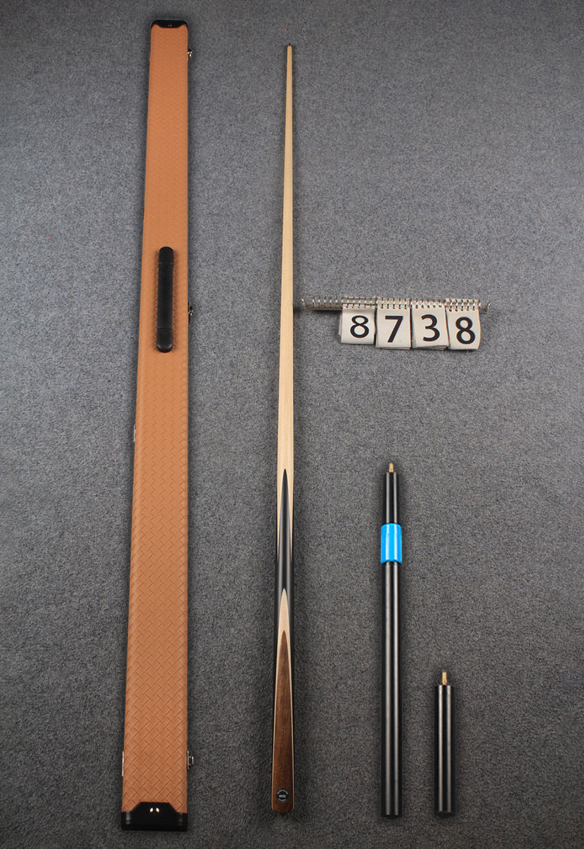 1 piece maple snooker cue # 8738