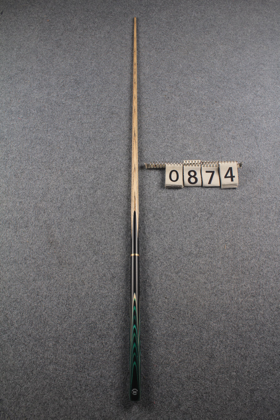 3/4 ASH english pool cue + break cue + case # 874