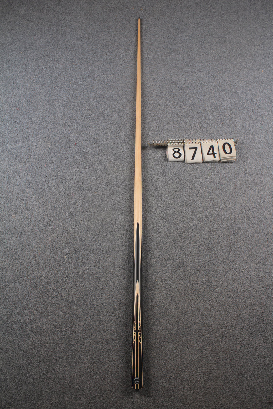 1 piece maple snooker cue # 8740 WOODS CUES