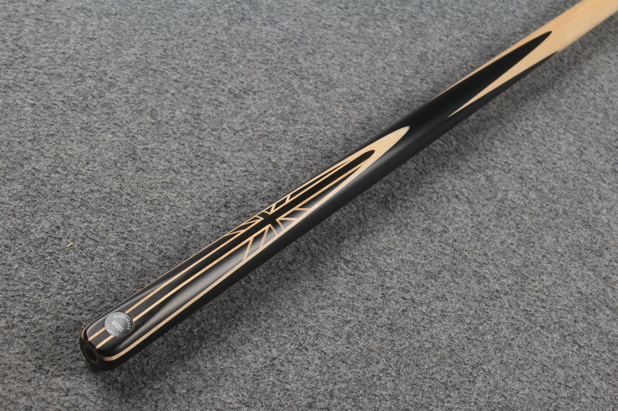 1 piece maple snooker cue # 8740 WOODS CUES