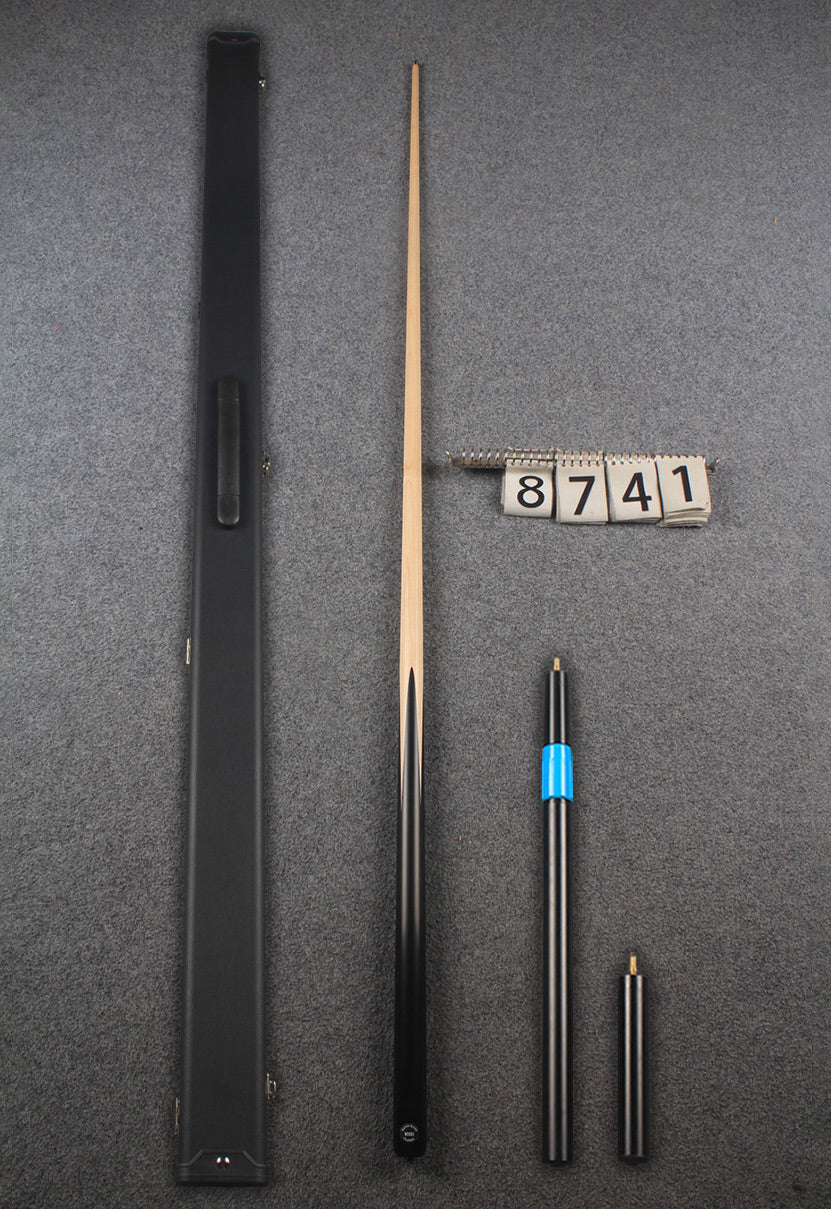 1 piece maple snooker cue # 8741 WOODS CUES