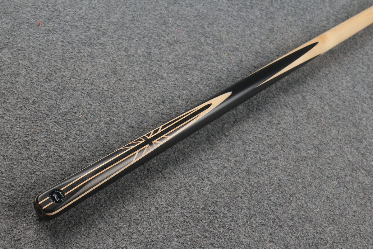 1 piece maple snooker cue # 8742 WOODS CUES