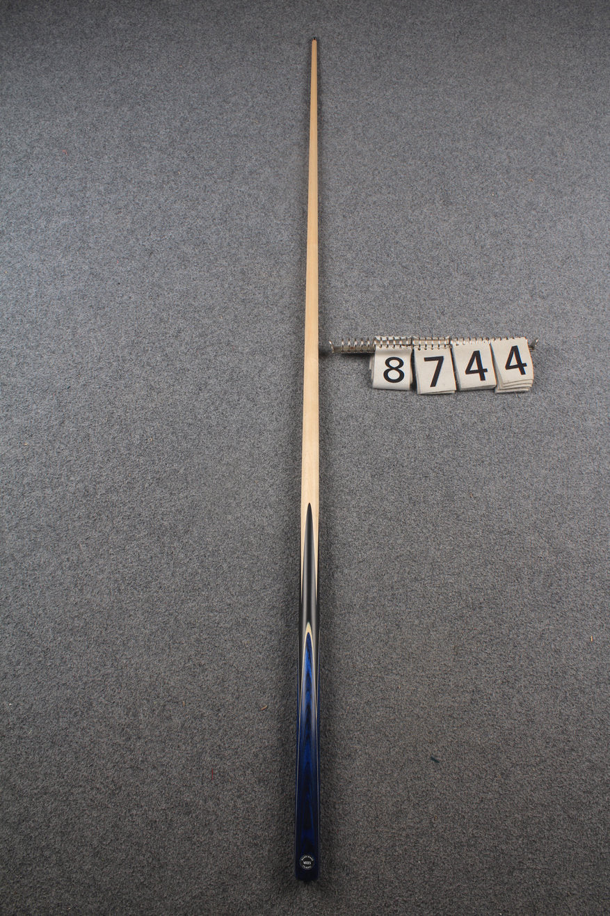 1 piece maple snooker cue # 8744 WOODS CUES