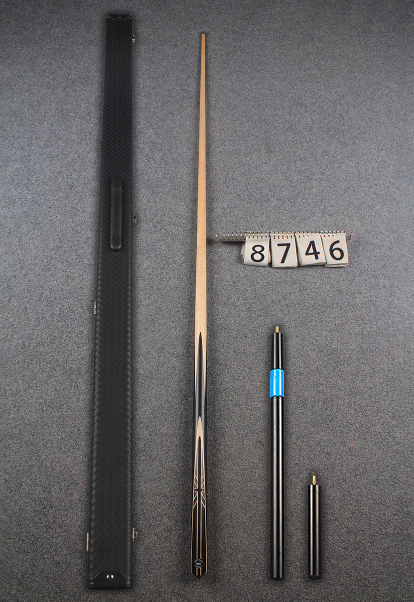 1 piece maple snooker cue # 8746