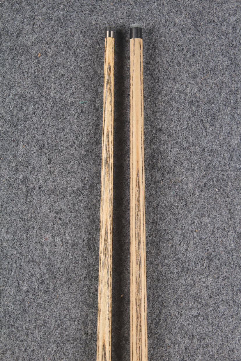 3/4 ASH english pool cue + break cue + case # 875