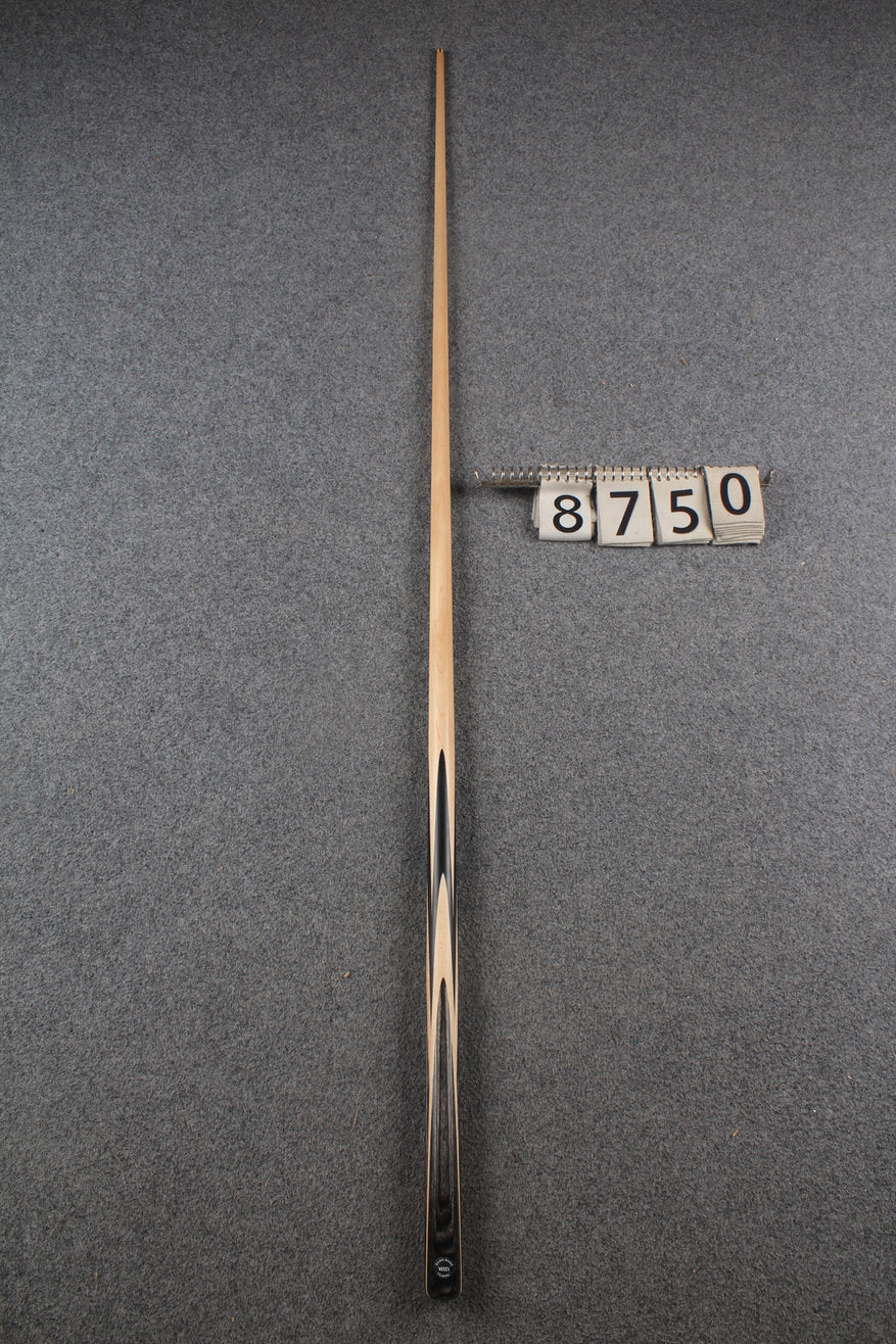 1 piece maple snooker cue # 8750 WOODS CUES