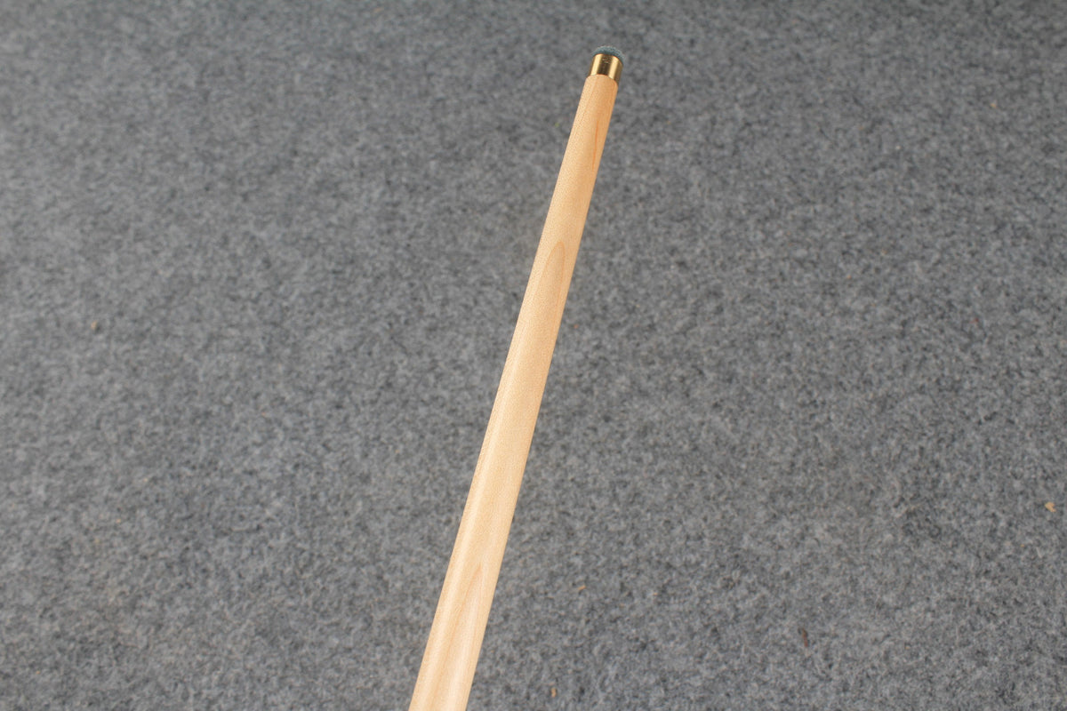 1 piece maple snooker cue # 8750 WOODS CUES