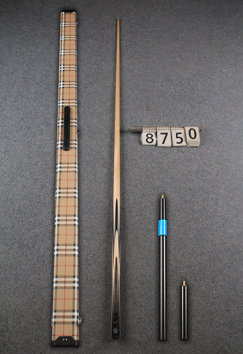 1 piece maple snooker cue # 8750 WOODS CUES