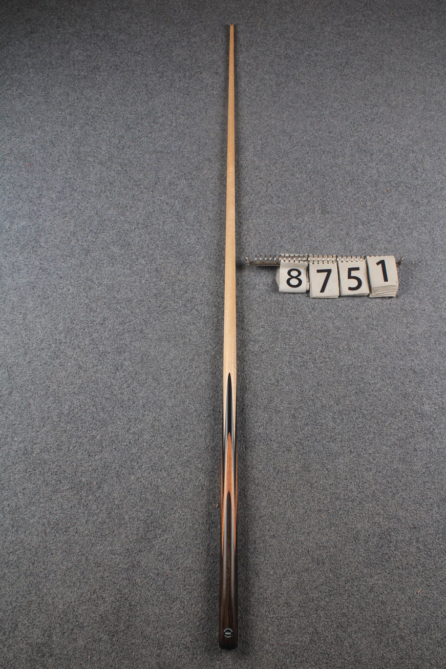 1 piece maple snooker cue # 8751 WOODS CUES