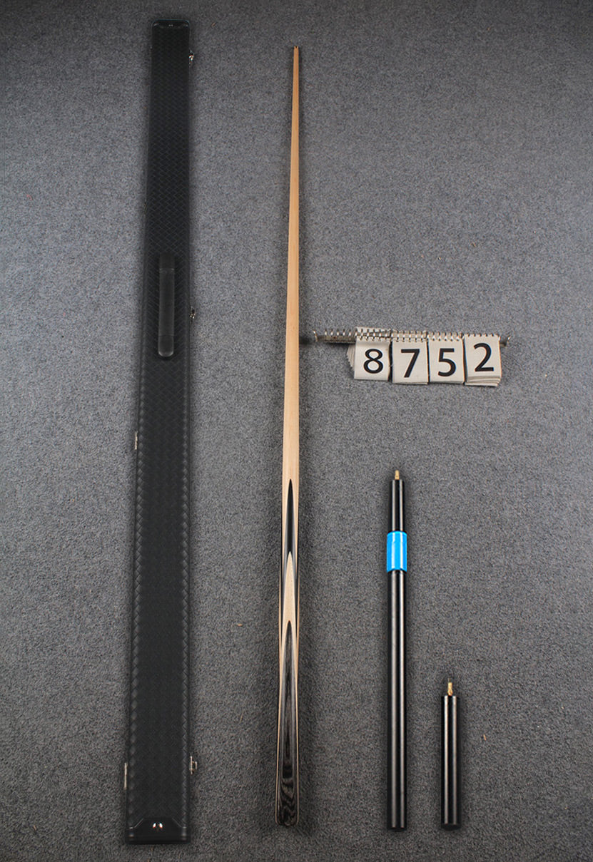 1 piece maple snooker cue # 8752 WOODS CUES