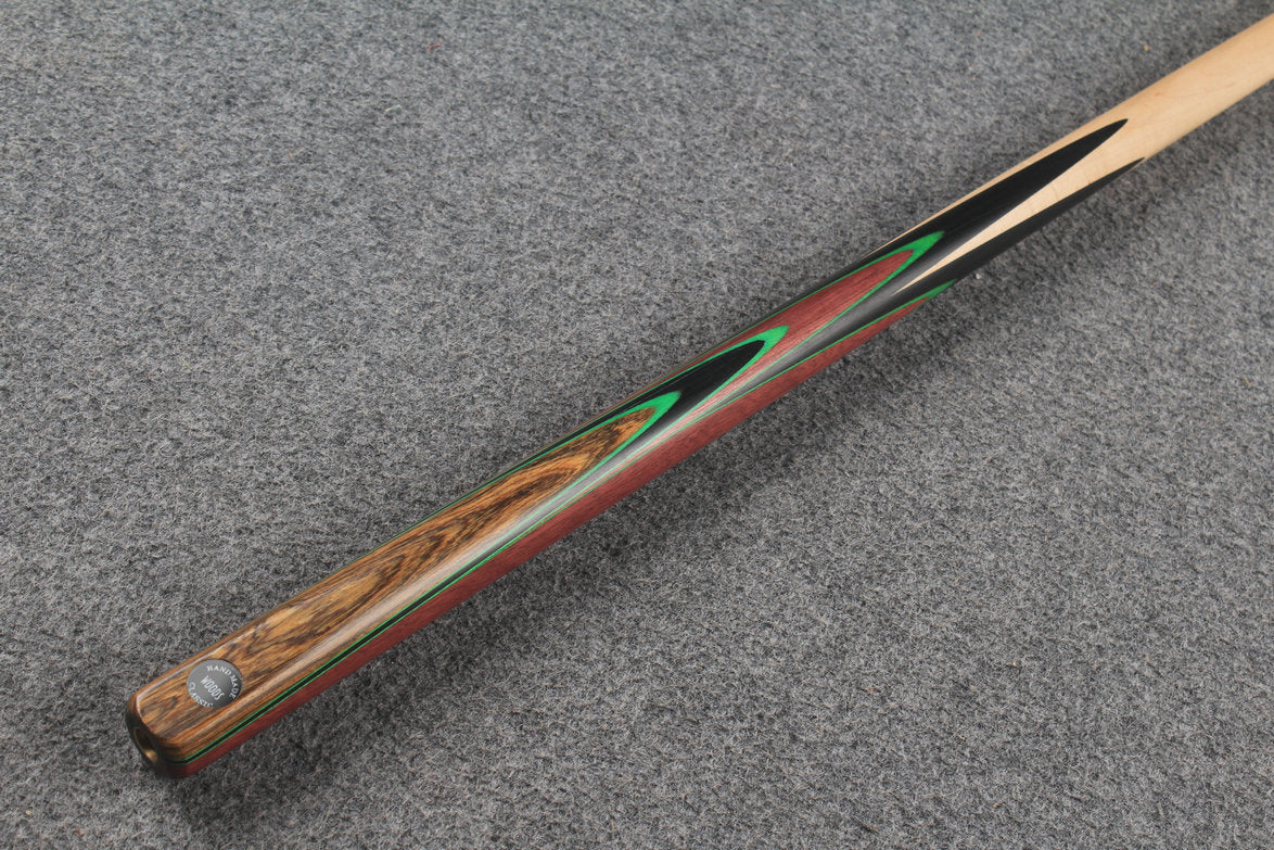 1 piece maple snooker cue # 8754 WOODS CUES