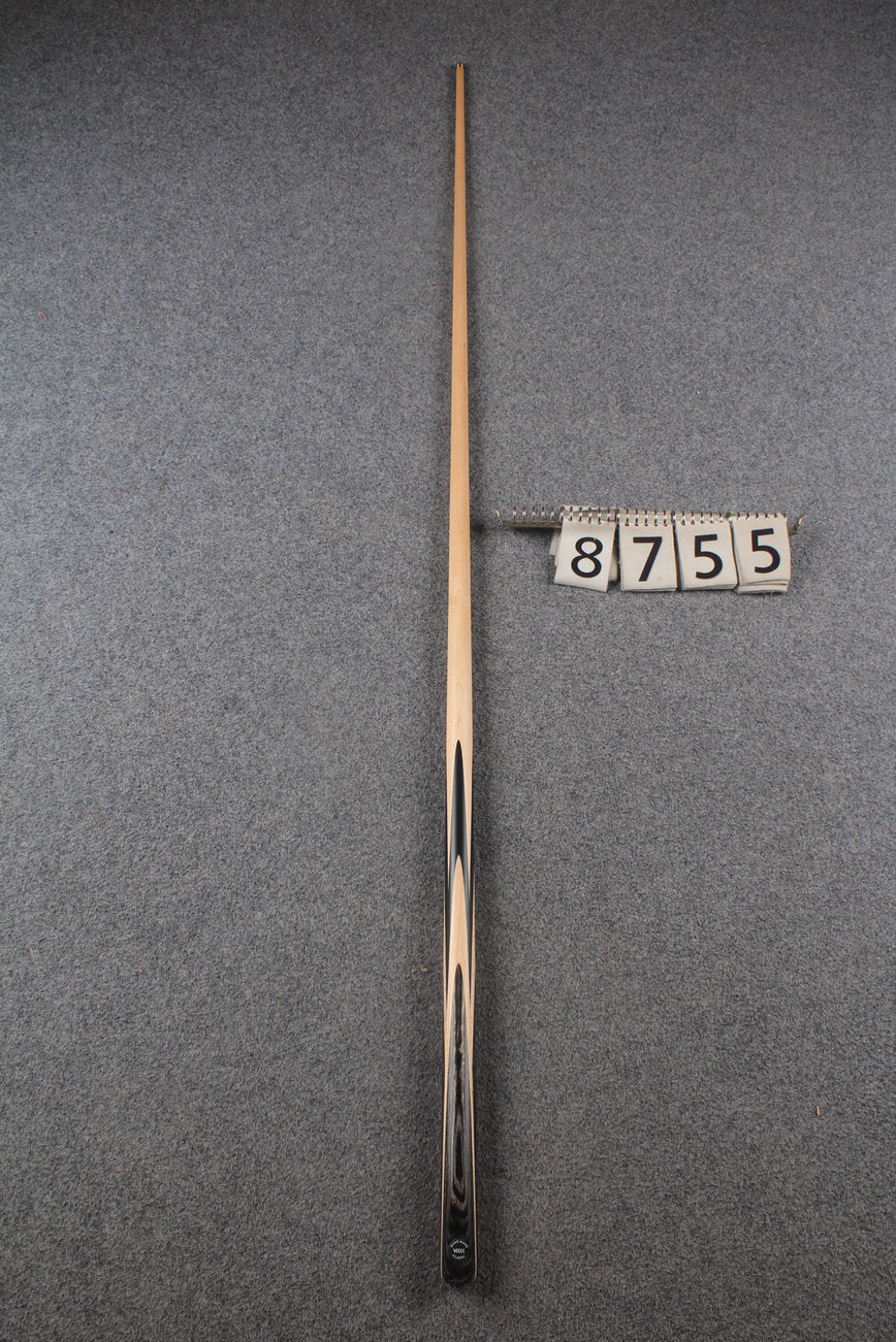 1 piece maple snooker cue # 8755 WOODS CUES