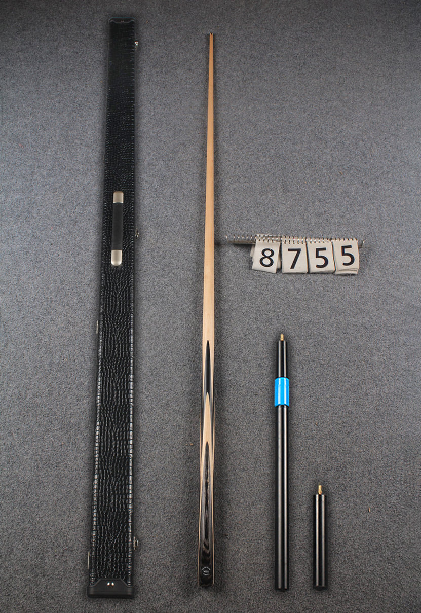 1 piece maple snooker cue # 8755 WOODS CUES