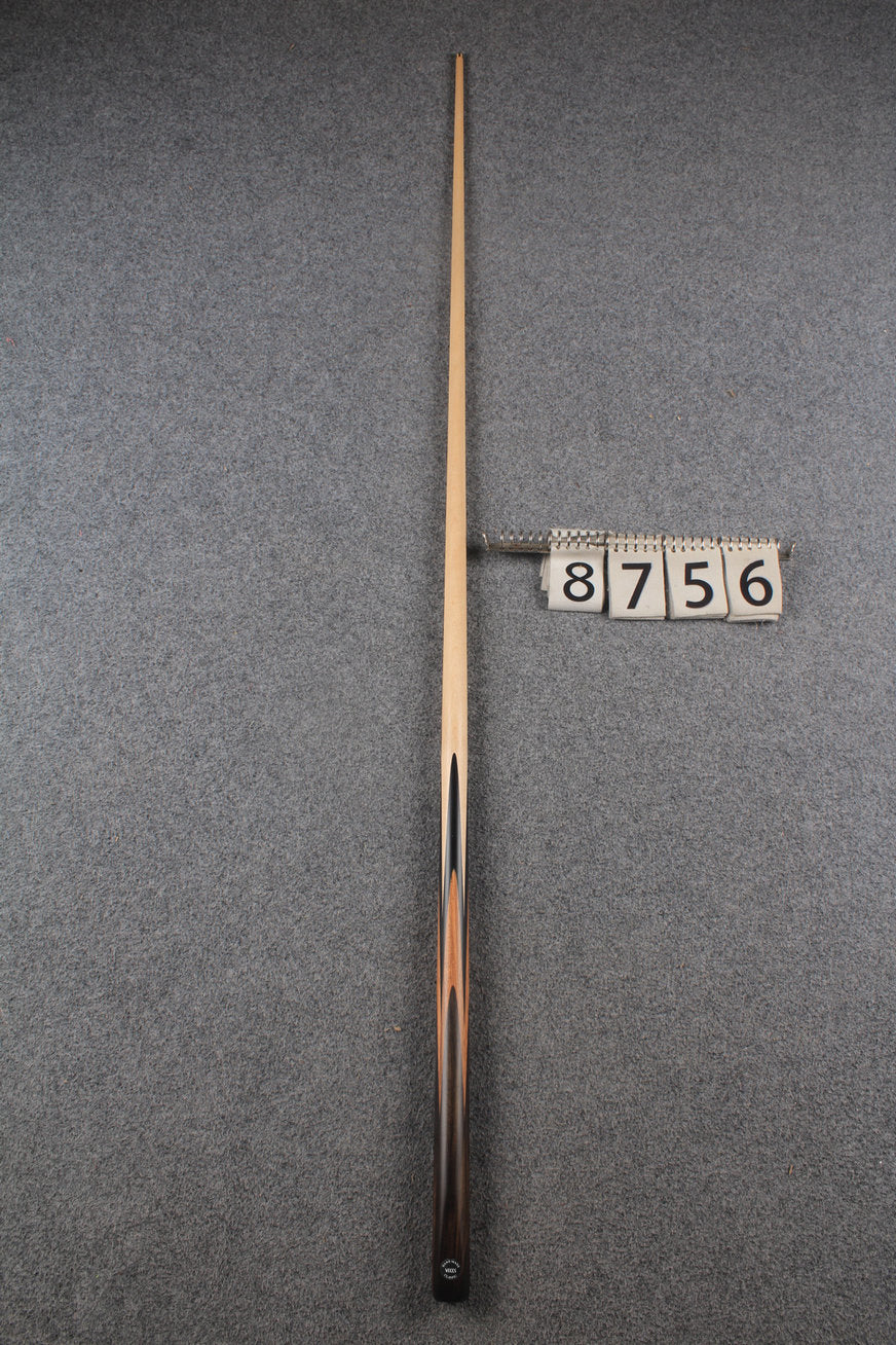 1 piece maple snooker cue # 8756 WOODS CUES