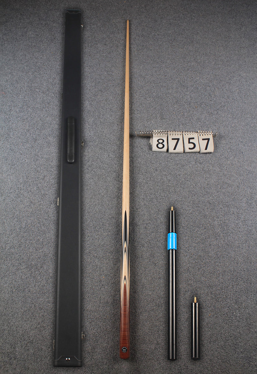 1 piece maple snooker cue # 8757