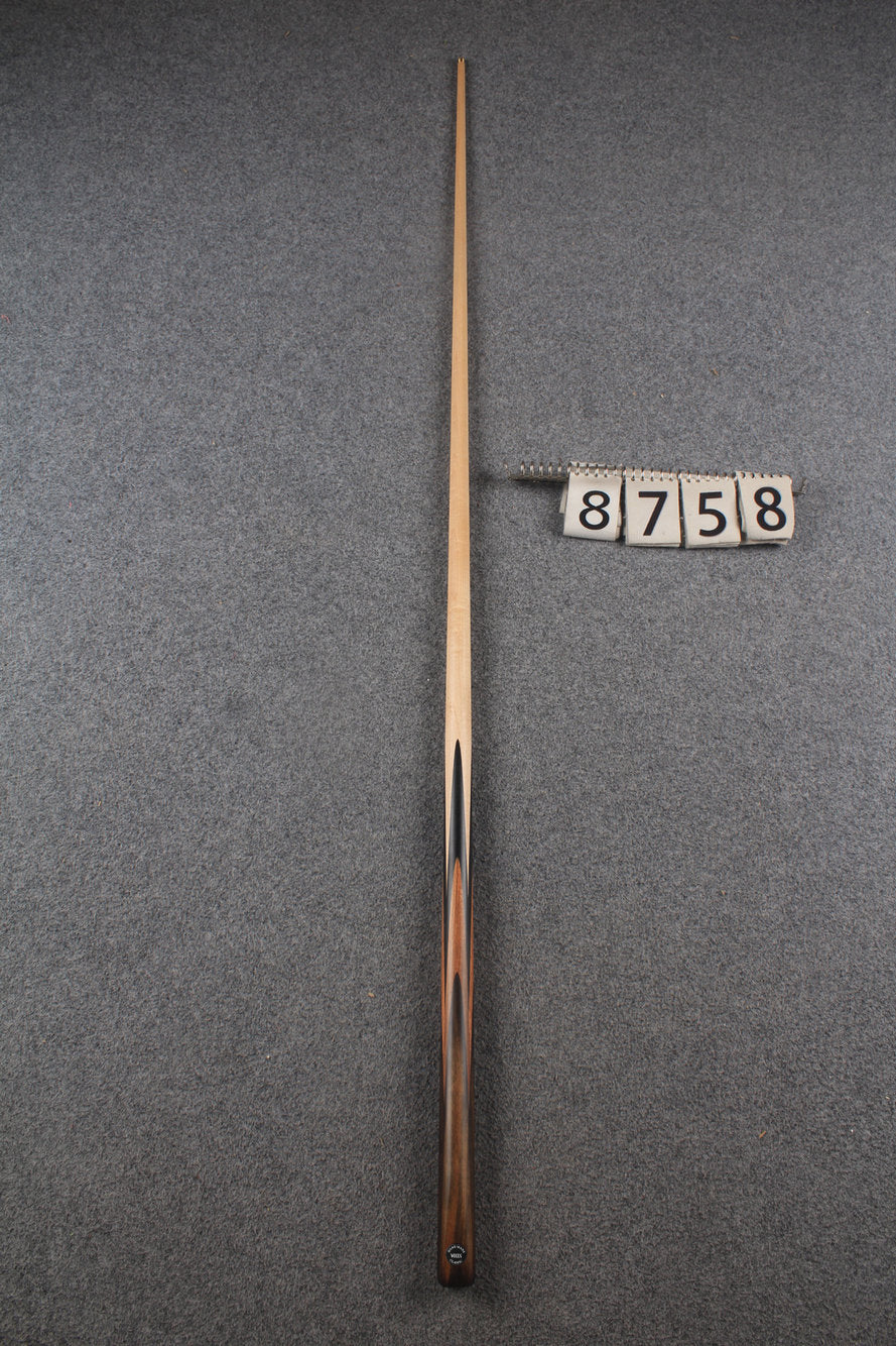 1 piece maple snooker cue # 8758 WOODS CUES