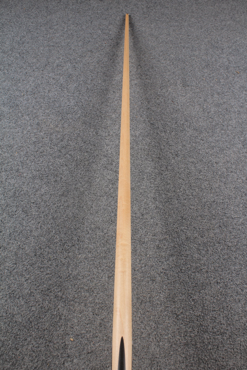1 piece maple snooker cue # 8758 WOODS CUES
