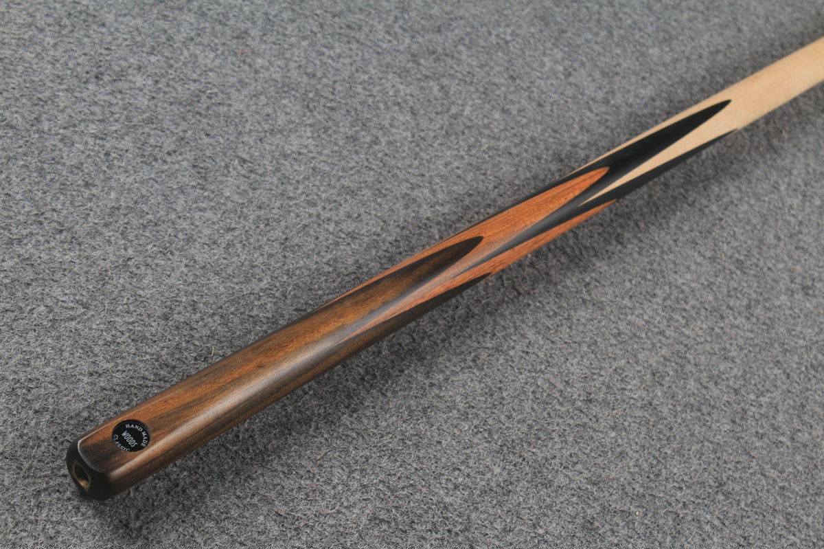 1 piece maple snooker cue # 8758 WOODS CUES