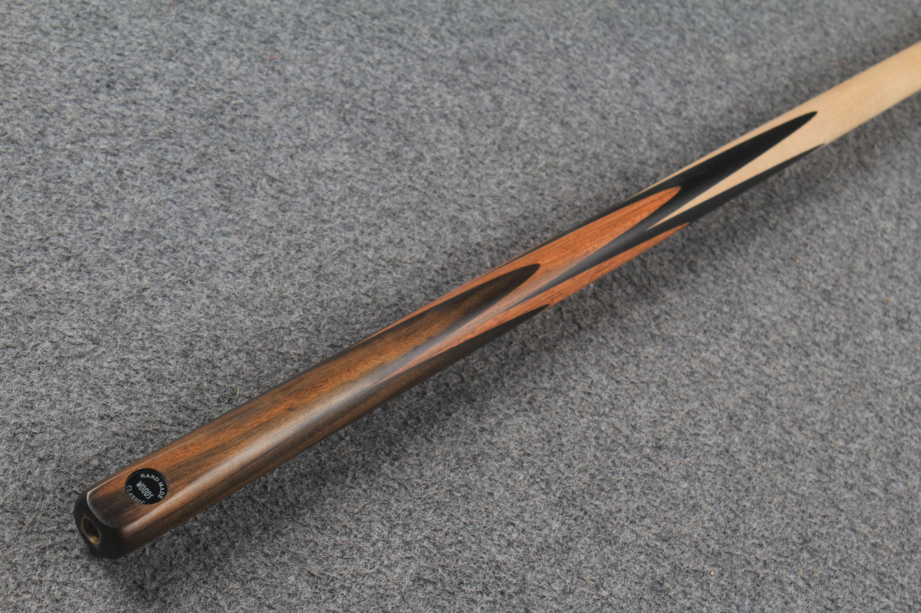 1 piece maple snooker cue # 8758 WOODS CUES