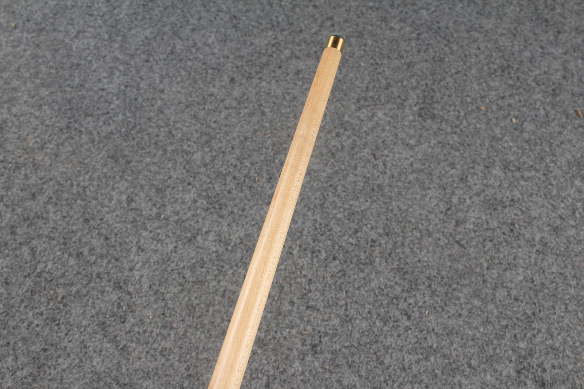 1 piece maple snooker cue # 8758 WOODS CUES