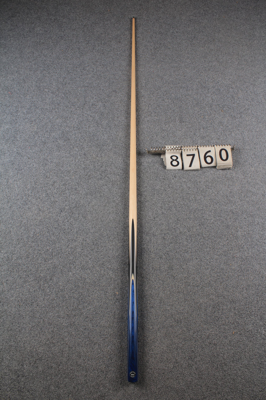 1 piece maple snooker cue # 8760 WOODS CUES