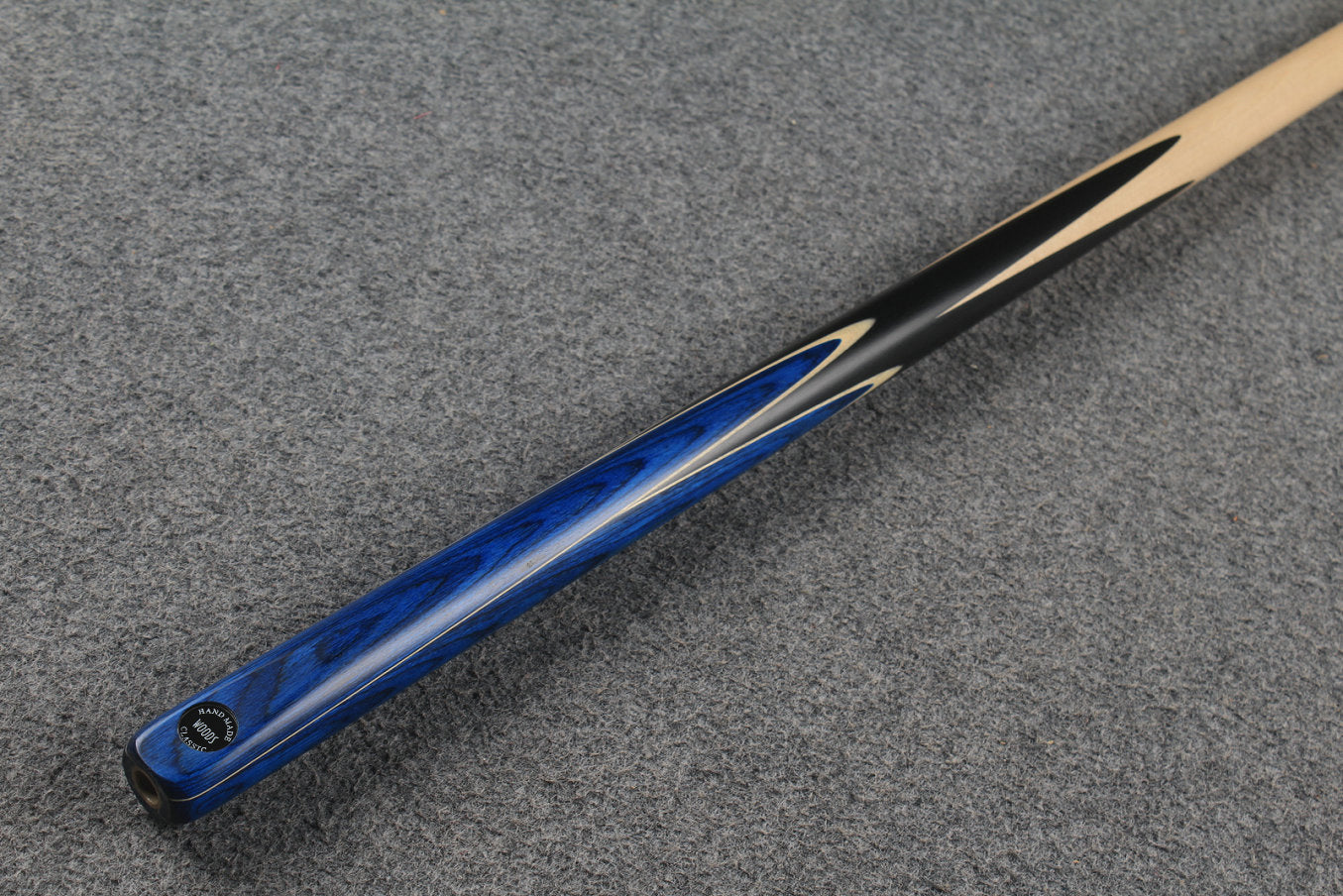 1 piece maple snooker cue # 8760 WOODS CUES