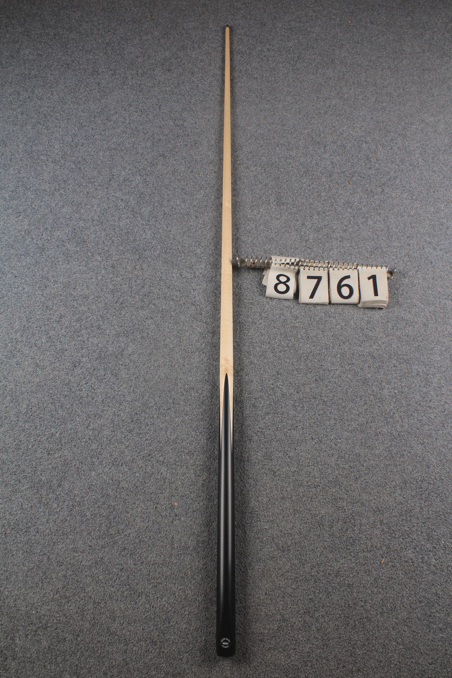 1 piece maple snooker cue # 8761 WOODS CUES