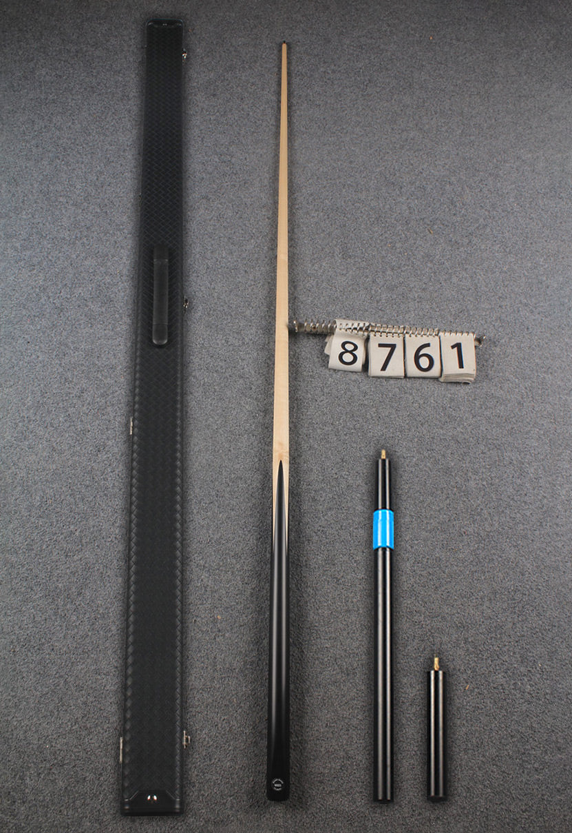 1 piece maple snooker cue # 8761 WOODS CUES