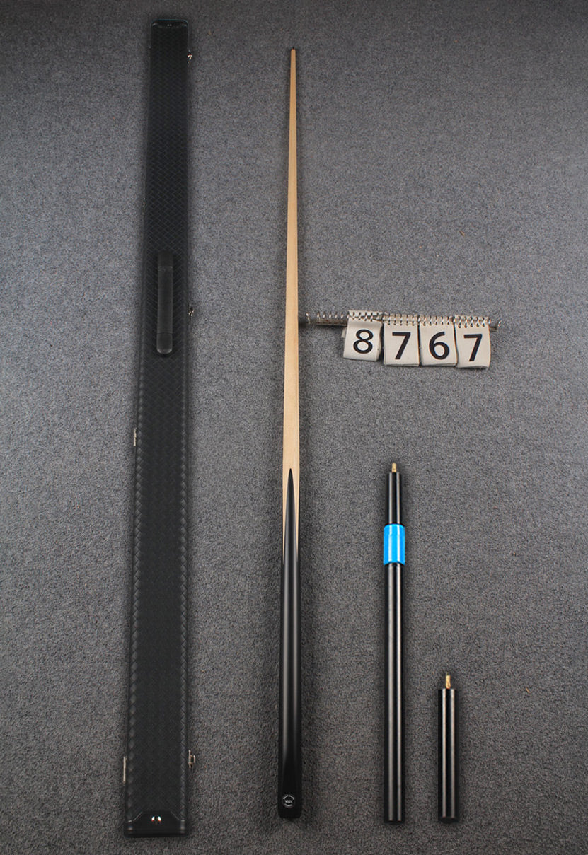 1 piece maple snooker cue # 8767 WOODS CUES