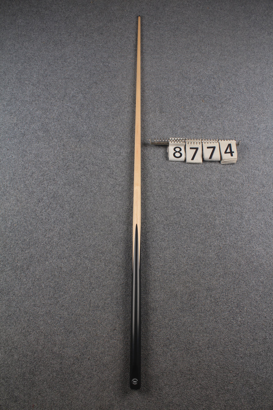 1 piece maple snooker cue # 8774 WOODS CUES
