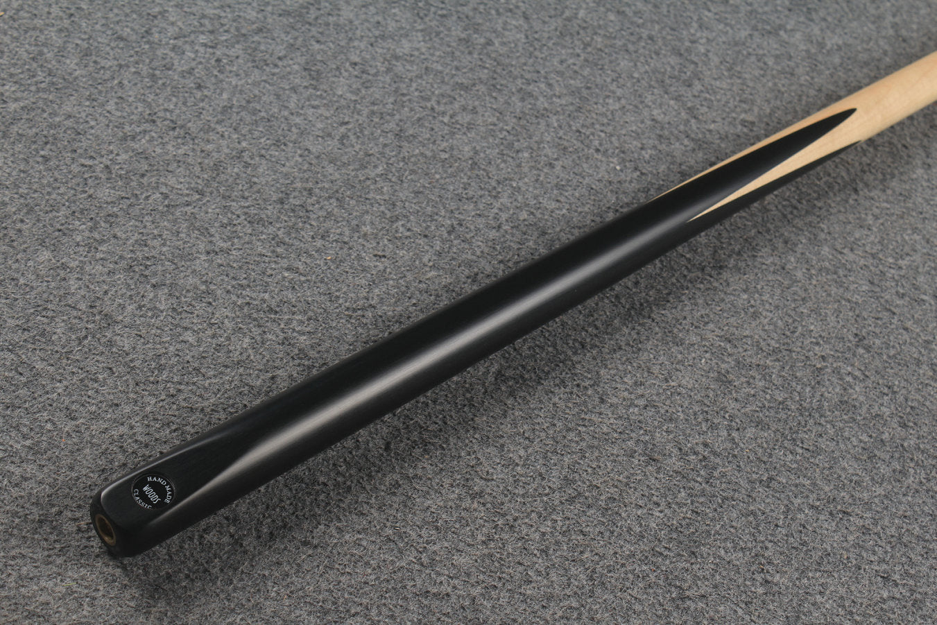 1 piece maple snooker cue # 8774 WOODS CUES