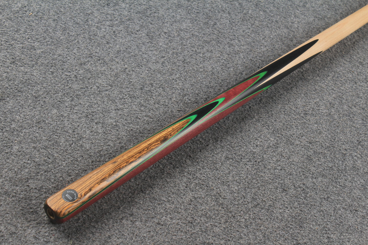 1 piece maple snooker cue # 8777 WOODS CUES