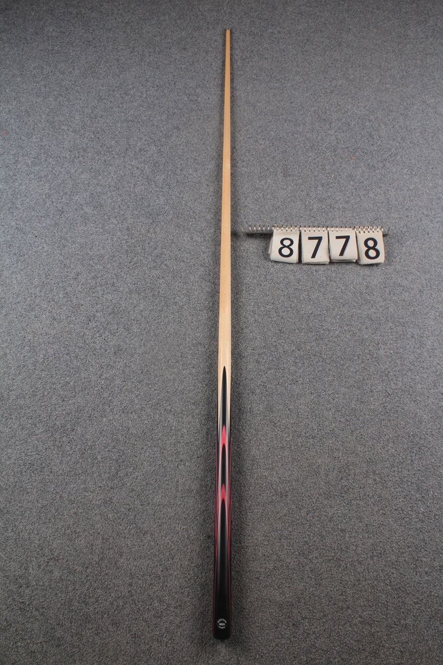 1 piece maple snooker cue # 8778 WOODS CUES
