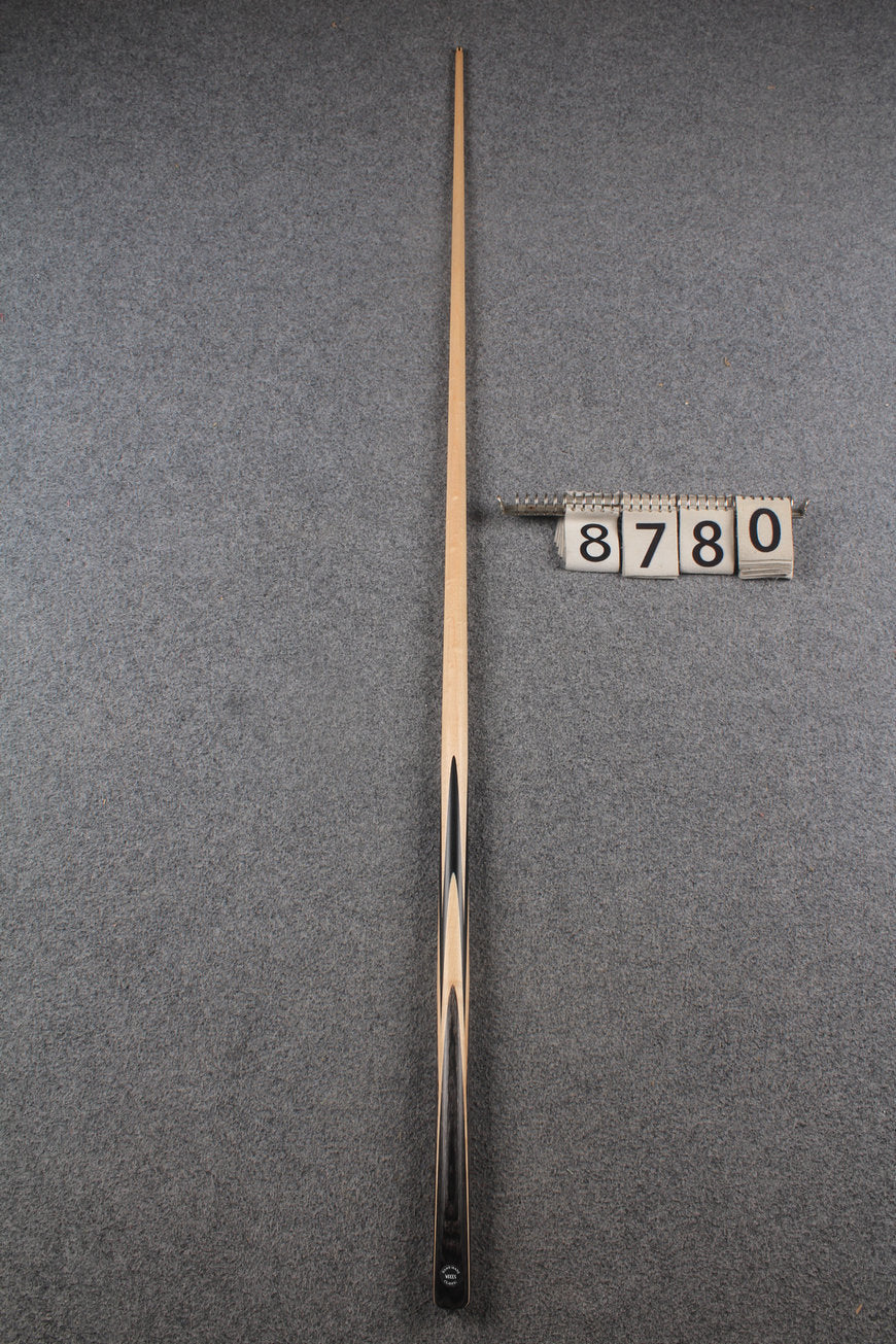 1 piece maple snooker cue # 8780 WOODS CUES