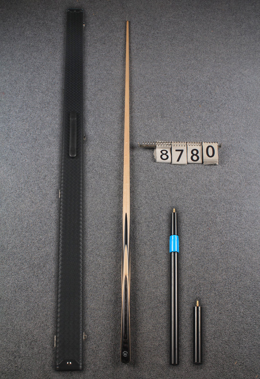 1 piece maple snooker cue # 8780 WOODS CUES