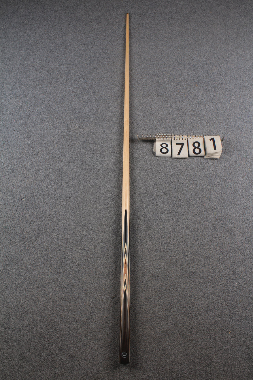1 piece maple snooker cue # 8781 WOODS CUES