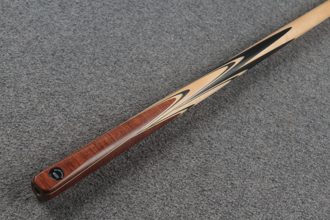1 piece maple snooker cue # 8783 WOODS CUES