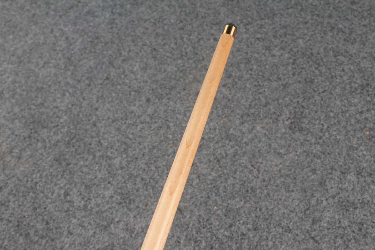 1 piece maple snooker cue # 8783 WOODS CUES