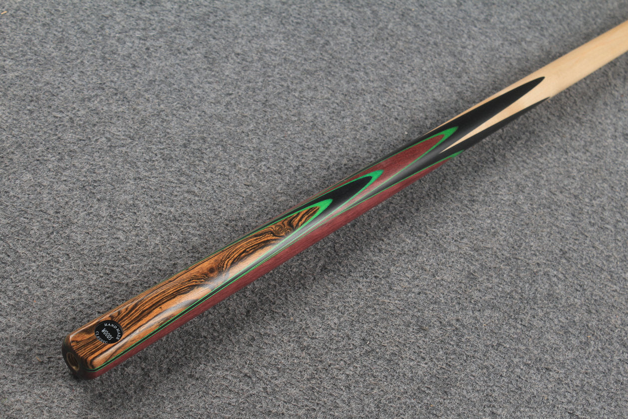 1 piece maple snooker cue # 8784 WOODS CUES