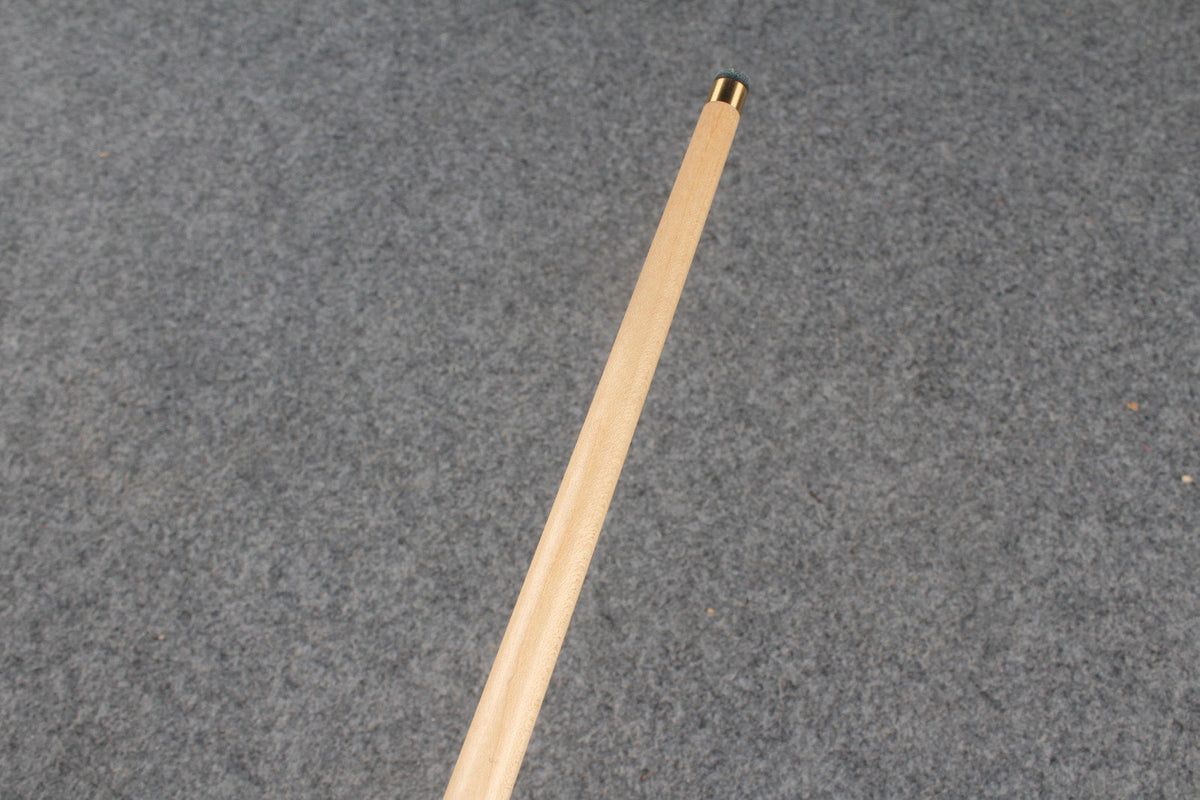 1 piece maple snooker cue # 8784 WOODS CUES
