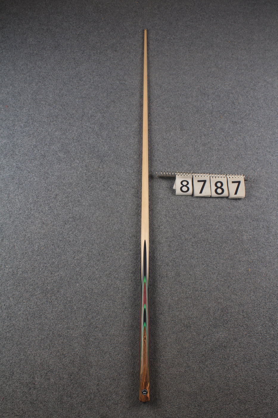 1 piece maple snooker cue # 8787