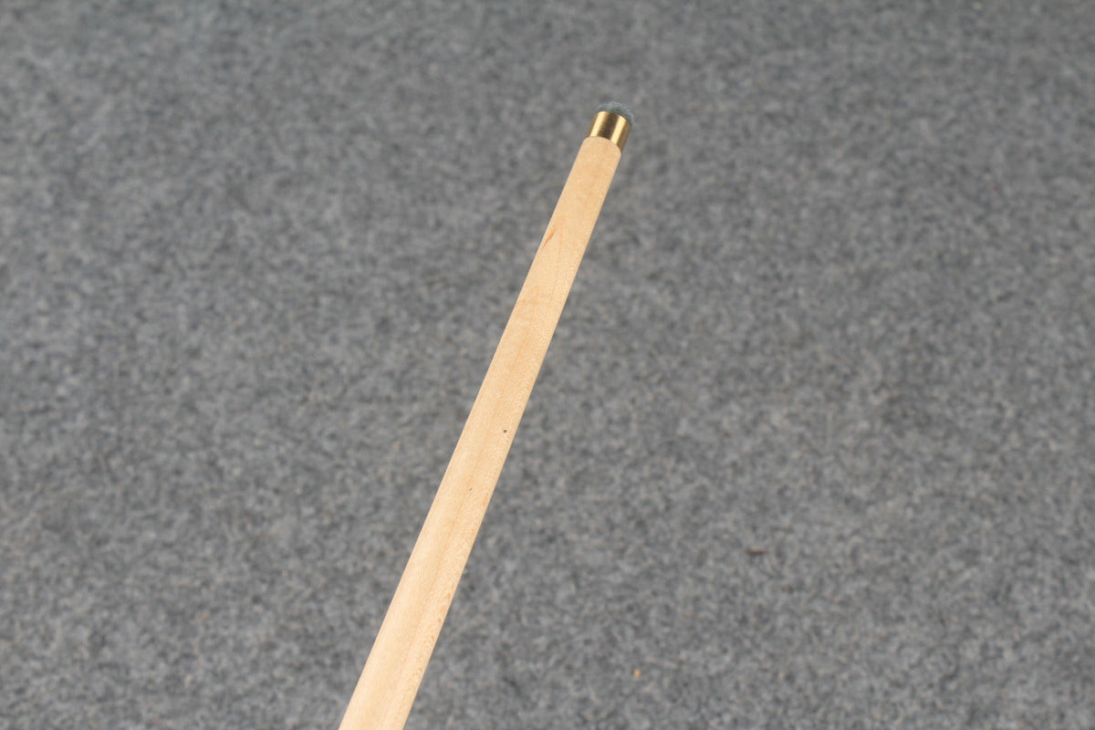 1 piece maple snooker cue # 8789 WOODS CUES