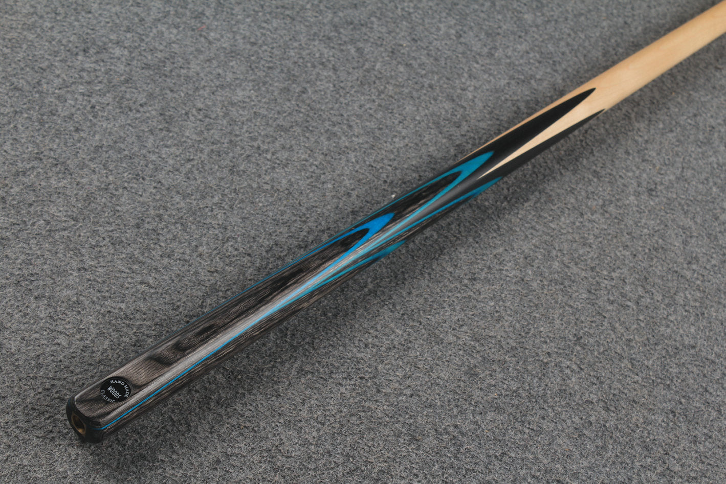 1 piece maple snooker cue # 8790 WOODS CUES