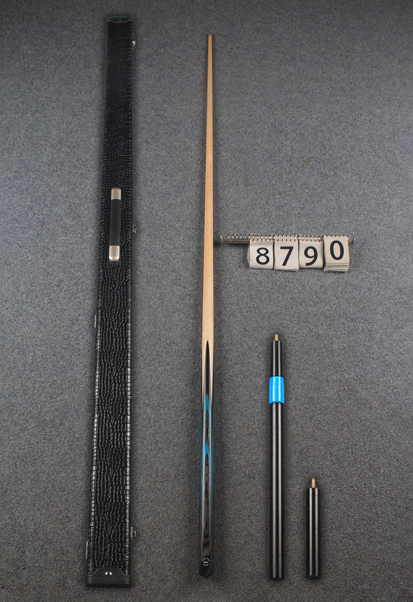 1 piece maple snooker cue # 8790 WOODS CUES
