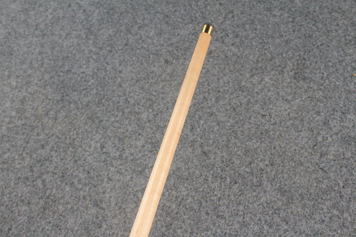 1 piece maple snooker cue # 8792 WOODS CUES